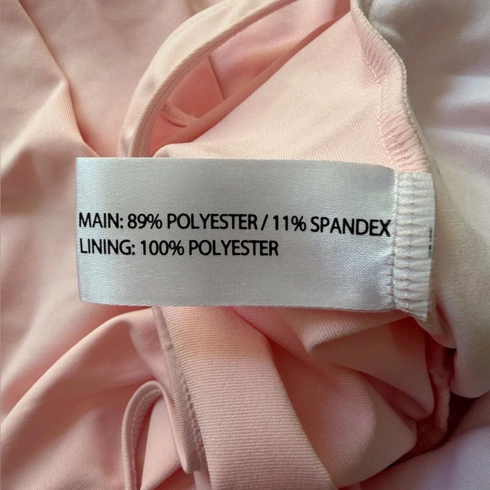 Leo’s Pink Sleeveless Dance Leotard with Skirt Girls Size 8-10